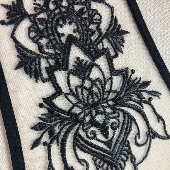 New Voluptuous cup plus size tattoo black bralette - Picture 5 of 8